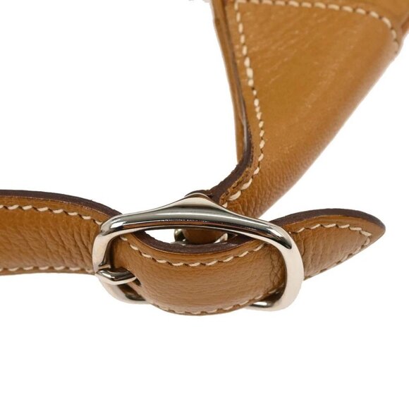 Hermes Natural Sable Chevre Myzore Trim 24 Handbag - Picture 7 of 10